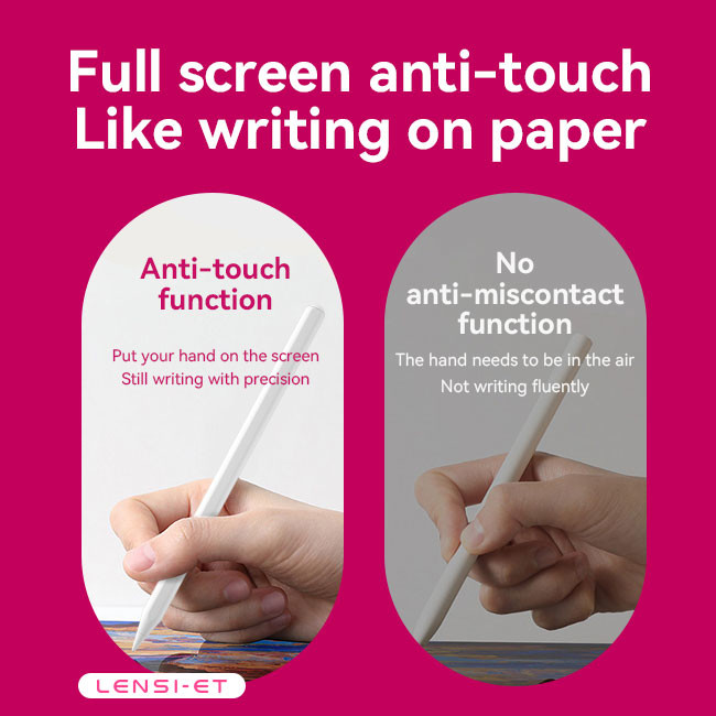 Белый Windows Tablet Stylus Pen Колонка Металлический стилус Сенсорный экран Pen
