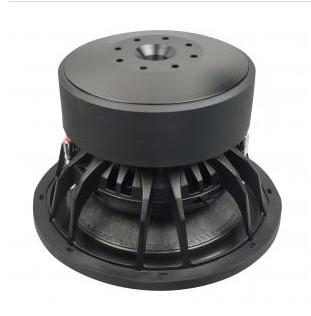 High Powered SPL Car Speakers , Low Bass Subwoofer Fiberglass Woven Dust Cap