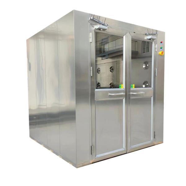 304 Stainless Steel Cargo Air Shower | 1950x2000x2180mm | FDA-Certified Dual Door