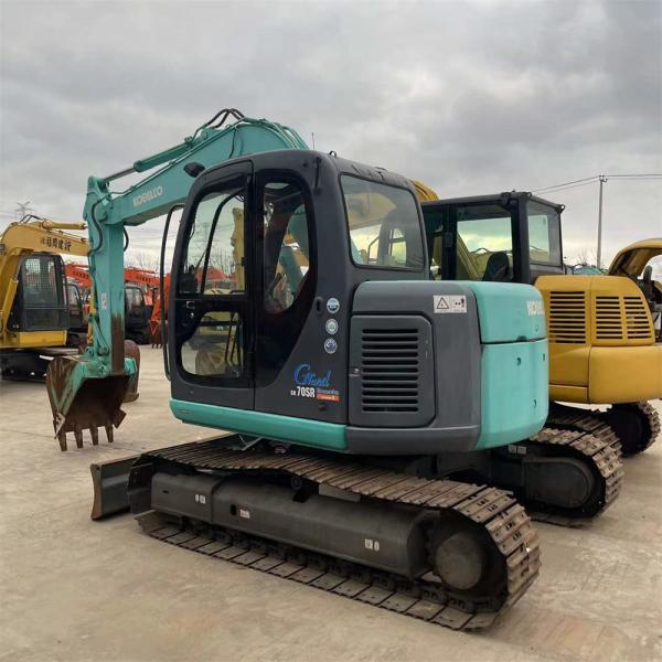 Sk135 Used Kobelco Excavator Long Arm Excavator Machinery ISO