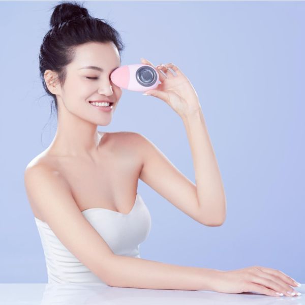 Waterproof Rejuvenating Sonic Face Wash Brush EMS Silicone Facial Cleanser