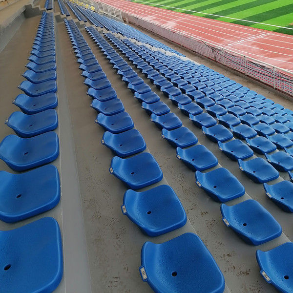 Polyethylene Audience Stadium Bucket Seats High Density Stadium Bleacher Chair
