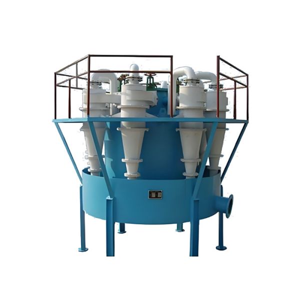 Mild Steel Desanding Cyclone Liquid Sedimentation Process Dewatering Cyclone