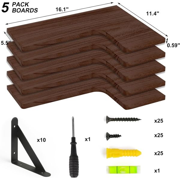 Bathroom Storage Racks Hanging Mounted Wall Shelf with Holding Kitchen Appliance