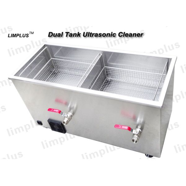 Customized Ultrasonic Cleaning Machine With Industrial Rinsing / Dryer Tank 28kHz