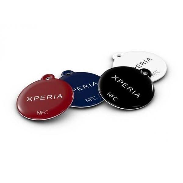 NFC Animal ID Tags RFID Pet Key Ring UV CMYK Printing With  213 215 Chip