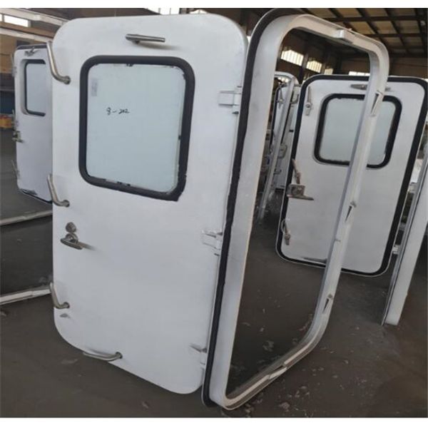 Soundproof Size 1000*500mm 1200*600mm Marine Weathertight Door