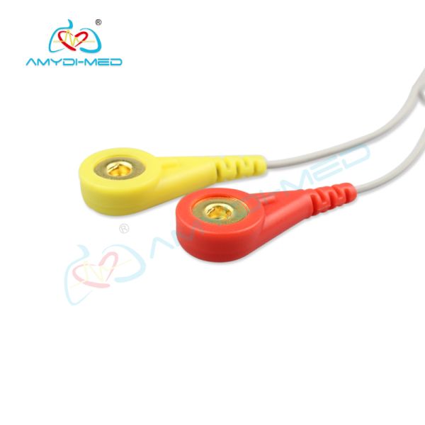 Holter Recorder ECG Patient Cable With 10 Lead Snap Holter Class I Instrument