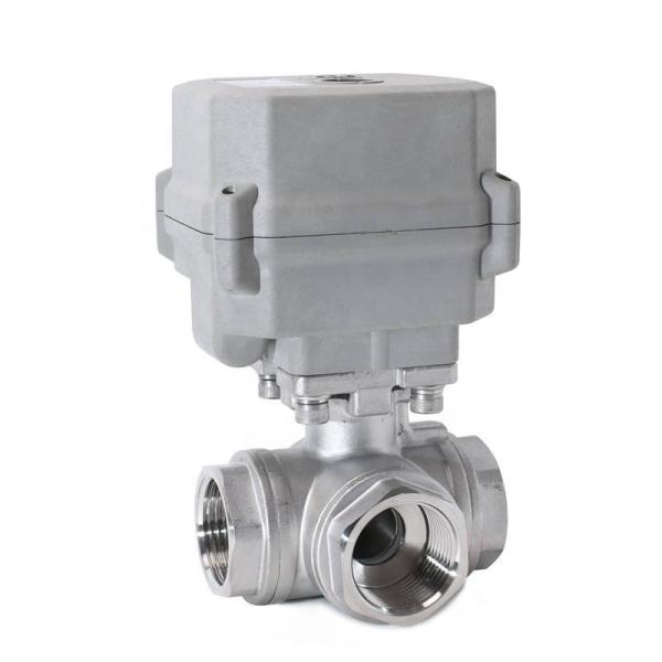 Etrany 3/4 AC24V/DC12V/DC24V 3-Way SS304 Electric Motorized Ball Valve for Water High Temperature Applications