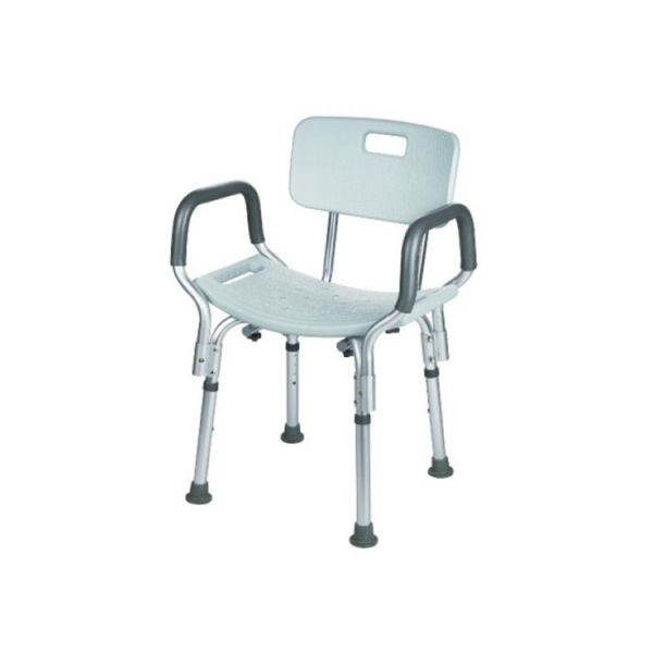 Shower Bench Bathroom Shower Chair Bath Seat with Back & handle