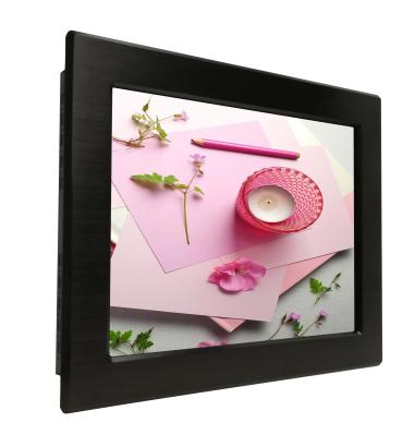 12.1 inch resistive Intel J1900 Industrial Touch Panel PC HD IP65 front  computer