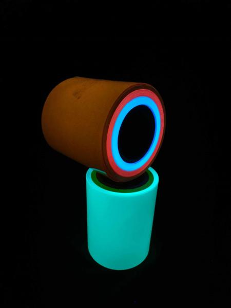 1mm - 2.5mm Glow In The Dark Reflective Tape Sports Wear Fashion Wear Colorful Luminous Tape