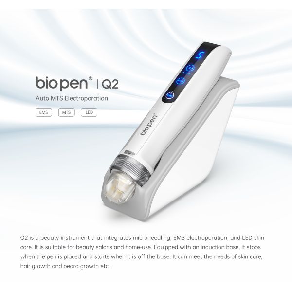 Upgrade Your Skincare Routine with Bio Pen Q2 EMS Microneedling and LED Light Therapy