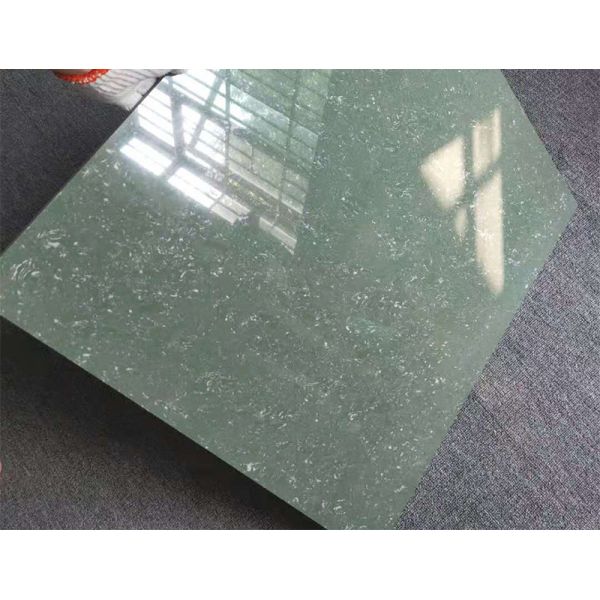 Арбуз отполированный фарфором пола SGS 10mm плиток зеленый лоснистые 600x600mm