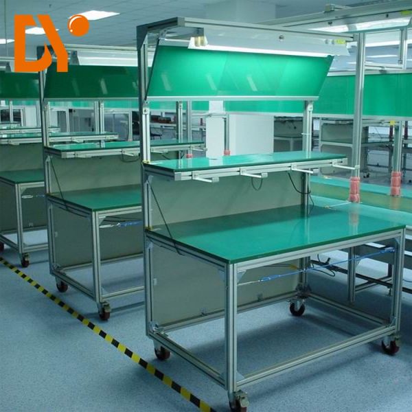Simple Operation Industrial Work Table , DY88 Aluminum Folding Table With Long Warranty