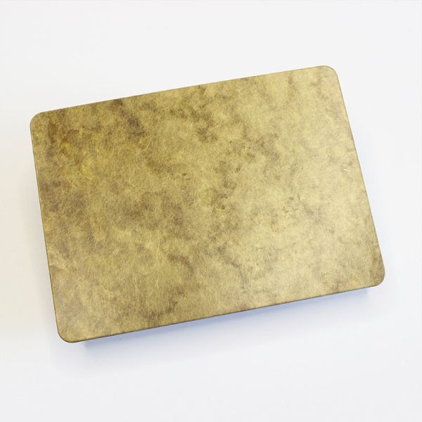 Плита катушки толщины античного декоративного волосяного покрова золотая 4mm листа нержавеющей стали бронзового