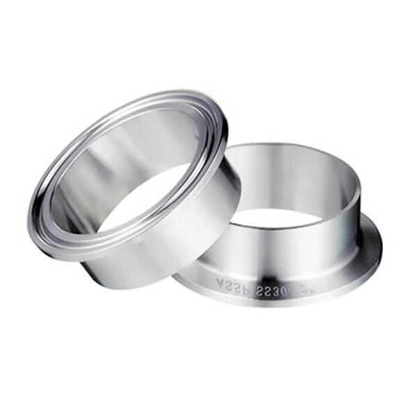 Short Type Stainless Steel Tri Clamp Fittings For Food Industries