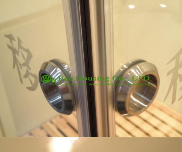Showe Room best price Whole Shower 304 stainless steel Complete Square Sliding Mobile Frameless Sliding Tempered Glass