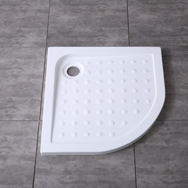 HA-TF01 Corner Acrylic Shower Base Bathtub Tray Shower Plate with Yes Skirt Structure