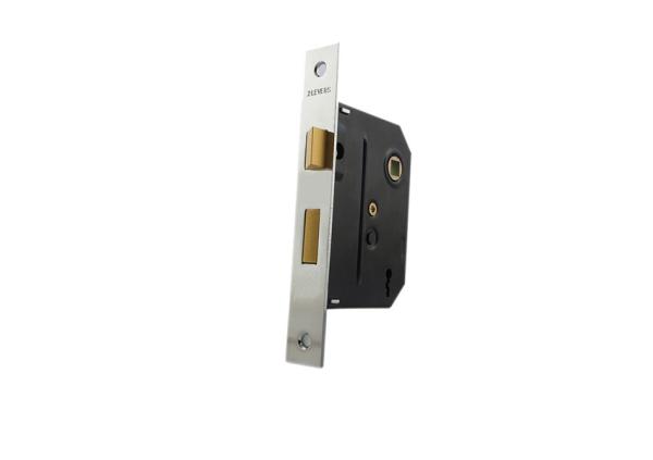 Commercial Mortice Door Lock Easily Reversible Latch Bolt For Timber Doors Polished Brass Finish
