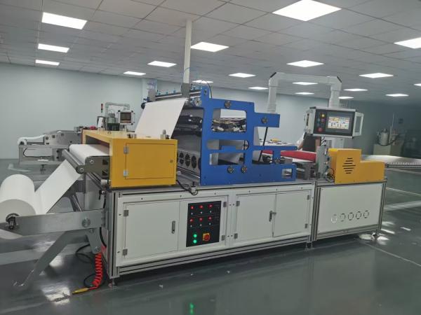Machine à plier du papier résistant aux températures élevées