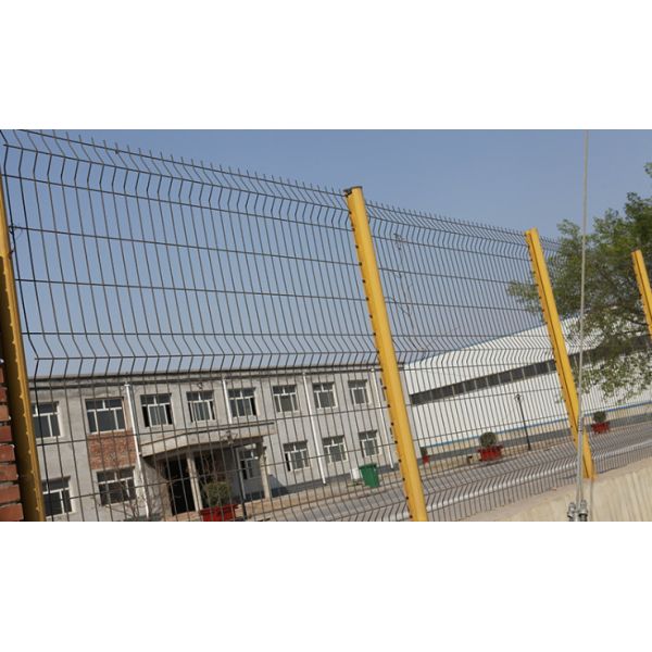 Pvc покрыл 3 или 4 изогнули сваренную ячеистую сеть обшивают панелями высоту 1030mm