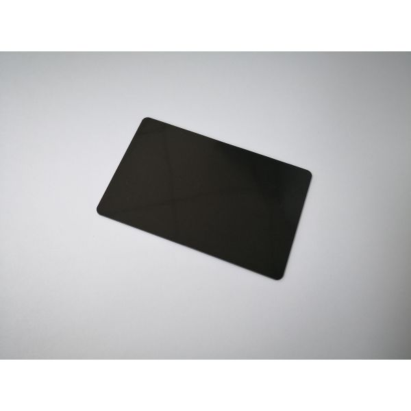 Металл контакта NFC предоплатил почищенную щеткой синь карты бумажника RFID умную