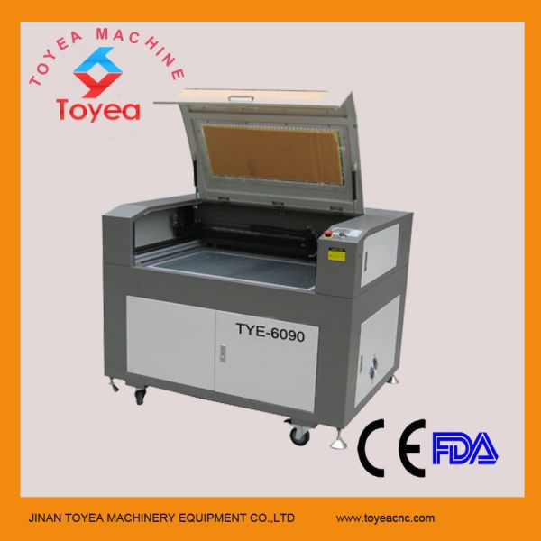 CO2 Laser engraving machine for plastic with square linear rail TYE-6090