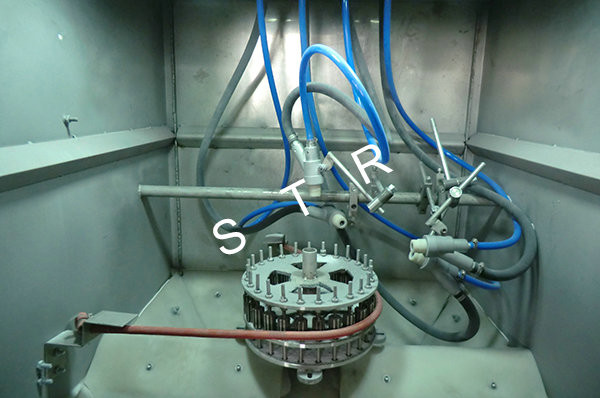 Commercial Automatic Plate Blasting Machine / Industry Wet Blasting Cabinet