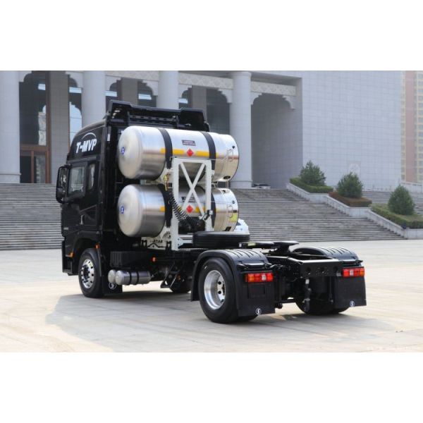 High GVW Shaanxi Auto X5000 460hp 4X2 LNG Towed Truck Head for Heavy Duty Hauling