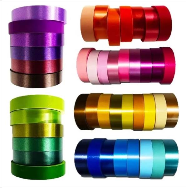High Tenacity Decoration Poly PP Polypropylene Gift Ribbon for Christmas Party Wrapping