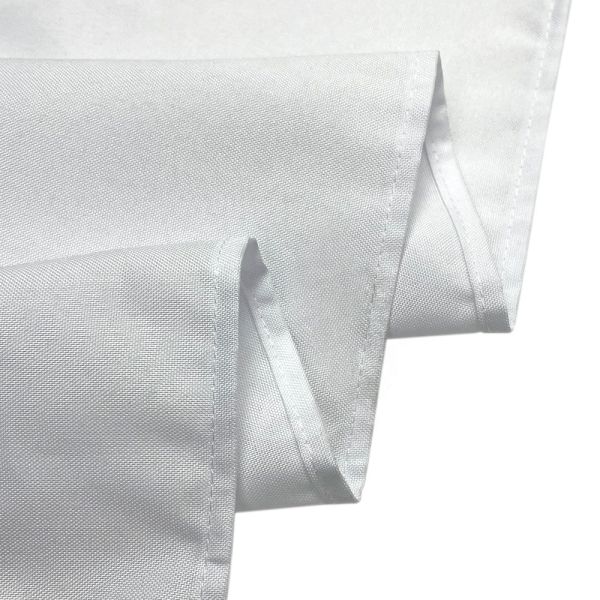 Adult And Kids Comfort White Polyester Aprons For Sublimation Eco Friendly