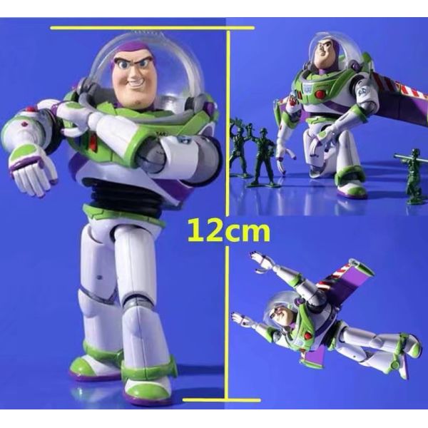 Boys 4-6 Toy Story Buzz Light year Action Figure White/Mult 15CM Original Package Yes