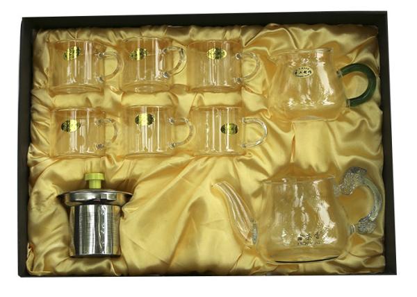 Borosilicate Glass Stovetop Safest Tea Kettle Contemporary Tea Set Eco Friendly
