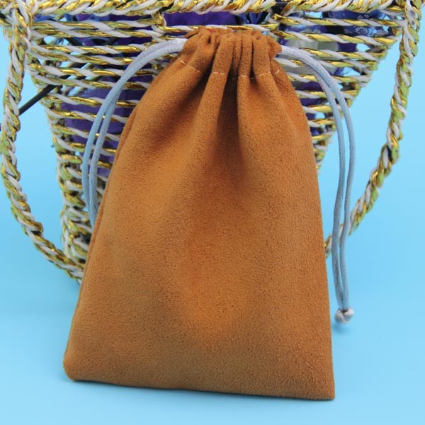 Красочный мешок ювелирных изделий Дравстринг бархата, прочная сумка Дравстринг фланели