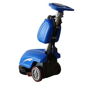 Walk Behind Floor Scrubber Electric Vacuum Mechanical Road Sweeper Truck With