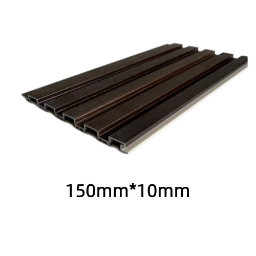 Zero Gap Seamless Interior Fluted WPC Wall Panels Cladding Louver WPC Wall Panel