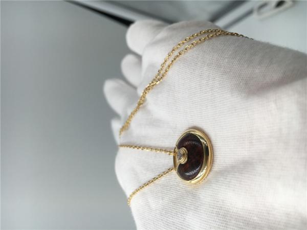 pendente da colar de 18K Rose Gold Luxury Gold Jewelry 0,09 quilates de diamante