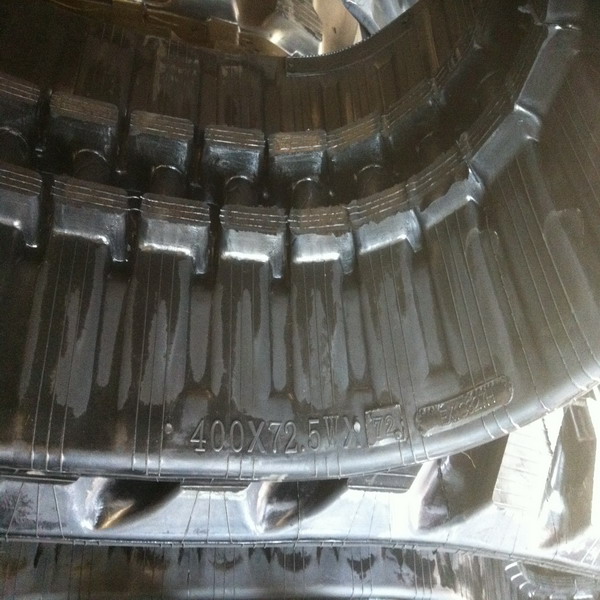 400x72.5x76W Excavator Rubber Track for Construction Machinery