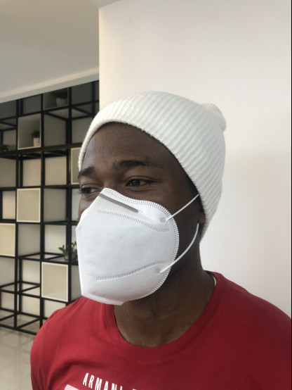 Soft Cotton Disposable Dust Face Mask Outdoor Travel Cycling Use