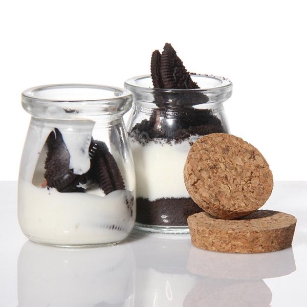 Bouteilles de 200 ml de verre claires et étanches 8 oz Bouteilles à épices en vrac