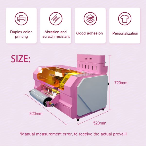 A3 UV DTF Printer for Sticker Making Factory Wholesale UV DTF Film Printer OEM Available