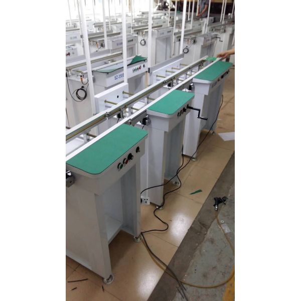 Each Size Long SMT Converer 500mm -1000mm 1500mm PCB Inspection Conveyor