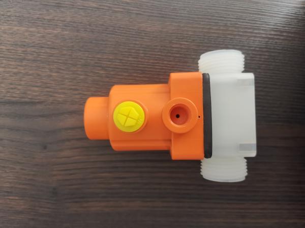 PVC Practical Plastic Pressure Relief Valve , One Way Diaphragm Back Pressure Valve
