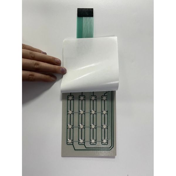 Custom Medical Grade PET Film Membrane Switch Keypads with Waterproof Dustproof Design and 500,000 Press Lifespan