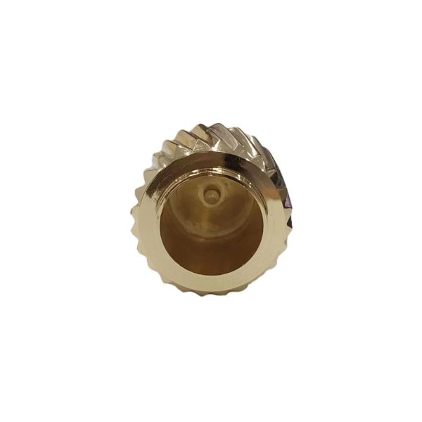 Customized Zinc Alloy Round Perfume Bottle Caps  For Glass Perfume Bottles
