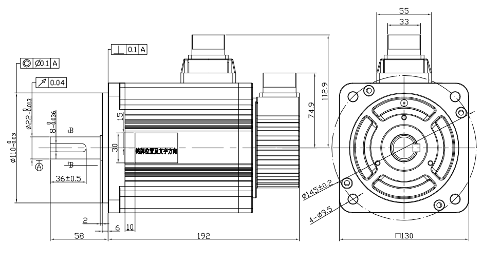 5 моторов сервопривода Ac Nm для машины Cnc с водителем 1KW