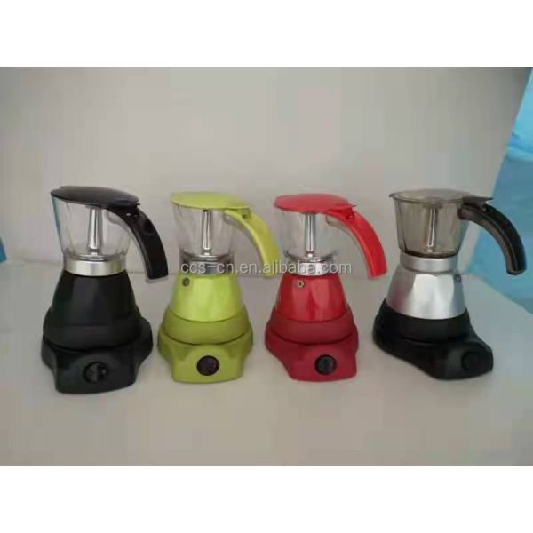 Итальянская кофеварка для эспрессо из нержавеющей стали Moka Pot
