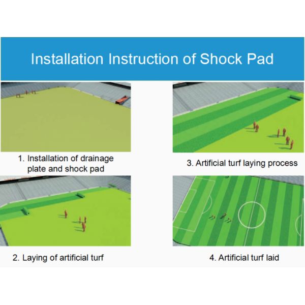 Closed Cell Foam Two Sides Grooved 10mm Artificial Turf Shock Pad(图6) 10мм 15мм 12мм искусственный травяной шокпад подкладка сертифицированная ФИФА