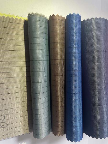 5mm Strip ESD Fabrics Clean Room Antistatic Free Polyester ESD Safety Anti-Static Fabric